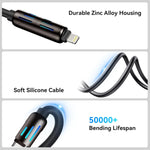 mFish 240W Ultra-Fast 4-in-1 Universal Charging Cable