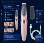 Electric Pedicure Foot File Callus Remover – Rechargeable Foot Care Tool