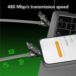 mFish 240W Ultra-Fast 4-in-1 Universal Charging Cable